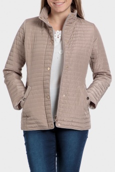 Parka beige acolchada