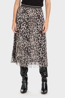 Falda animal print