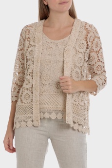 Chaqueta crochet