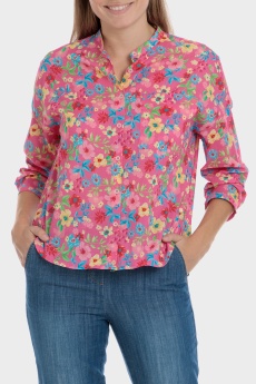 Camisa estampado flores