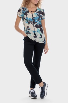 Blusa estampada flores