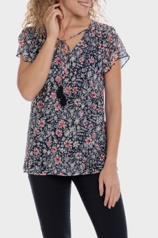 Blusa estampada flores