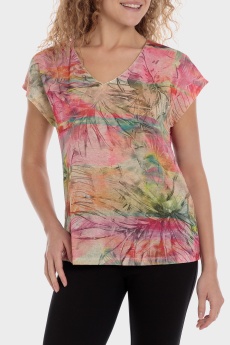 Camiseta multicolor