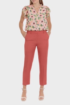 Pantalons color coral