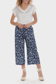 Pantalón estampado cashmere