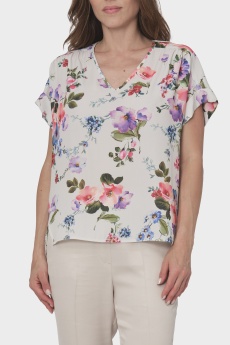 Blusa estampada flores