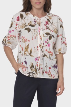 Blusa estampada flores